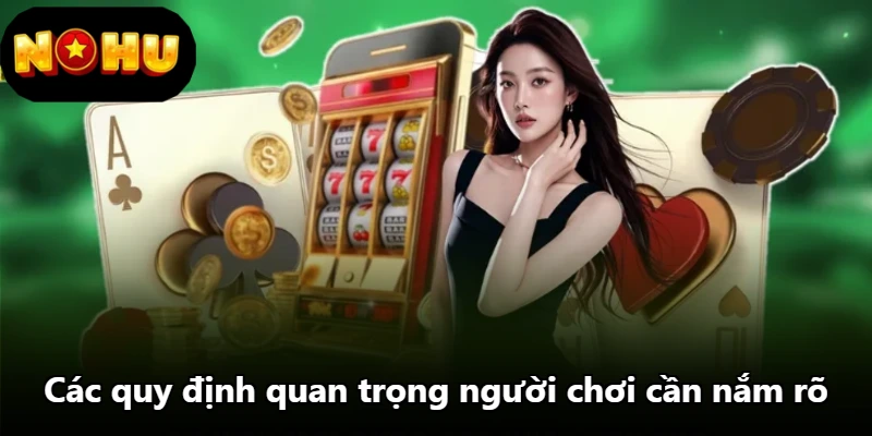 Các quy định quan trọng người chơi cần nắm rõ Các quy định quan trọng người chơi cần nắm rõ