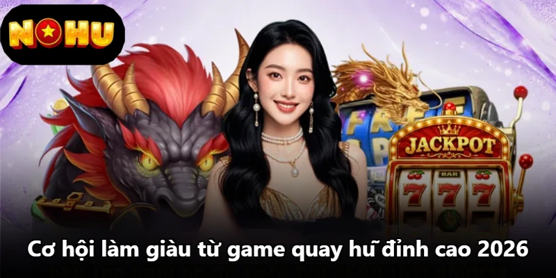 Cơ hội làm giàu từ game quay hũ đỉnh cao 2026